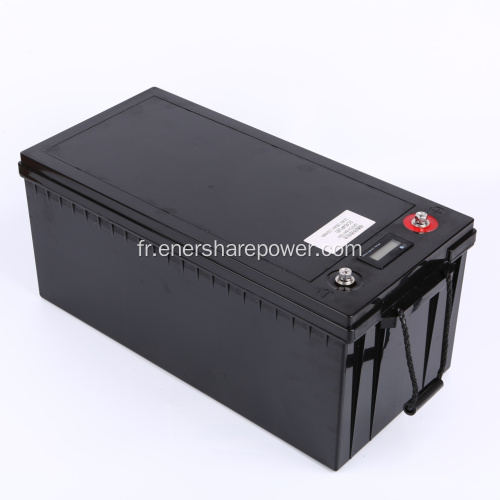 Batterie 12V LiFePO4 rechargeable pour le camping / talonnage